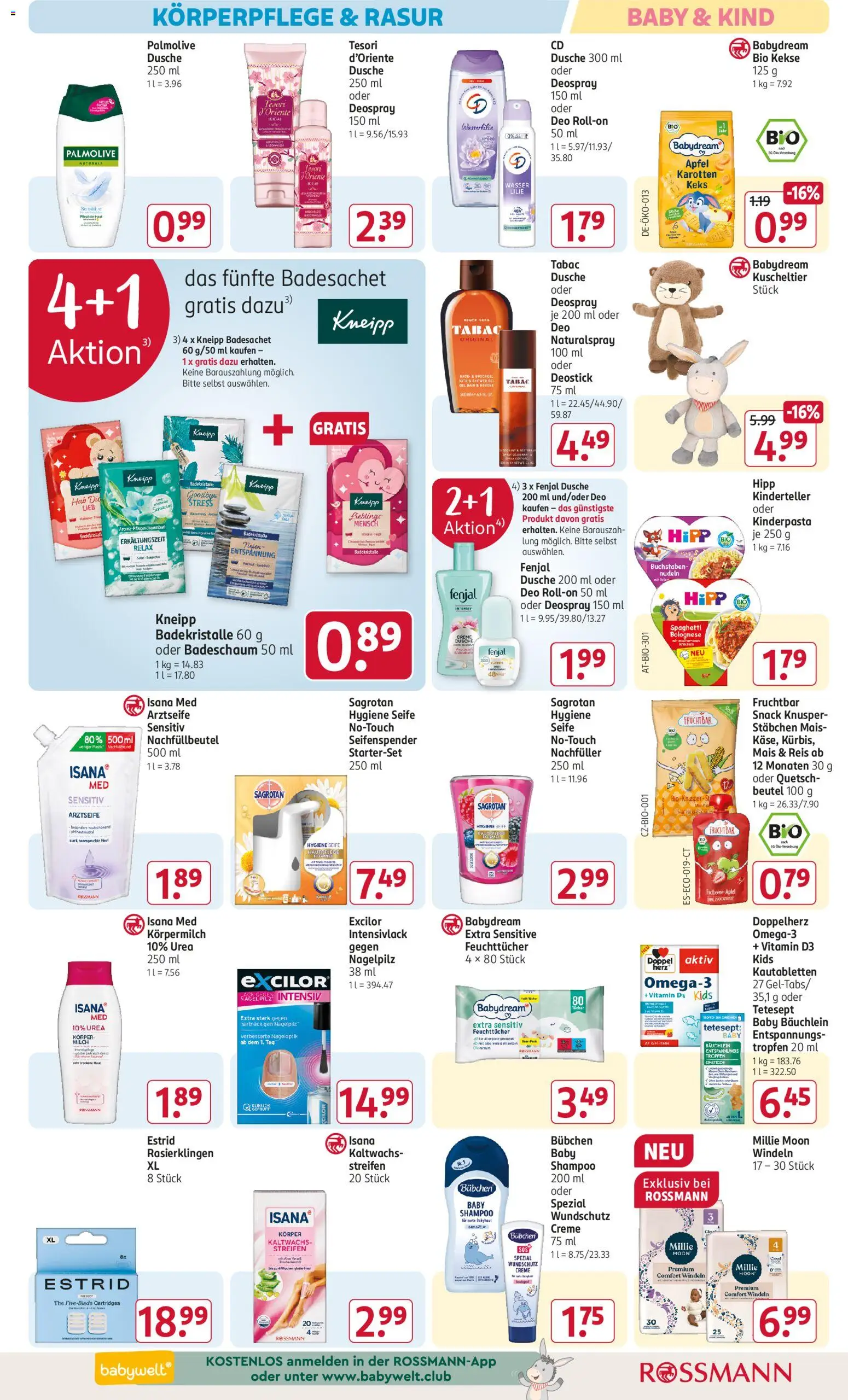 Rossmann Prospekt 	 – gültig ab 30.03.2026 | Seite: 15 | Produkte: Dusche, Körpermilch, Seife, Deodorant