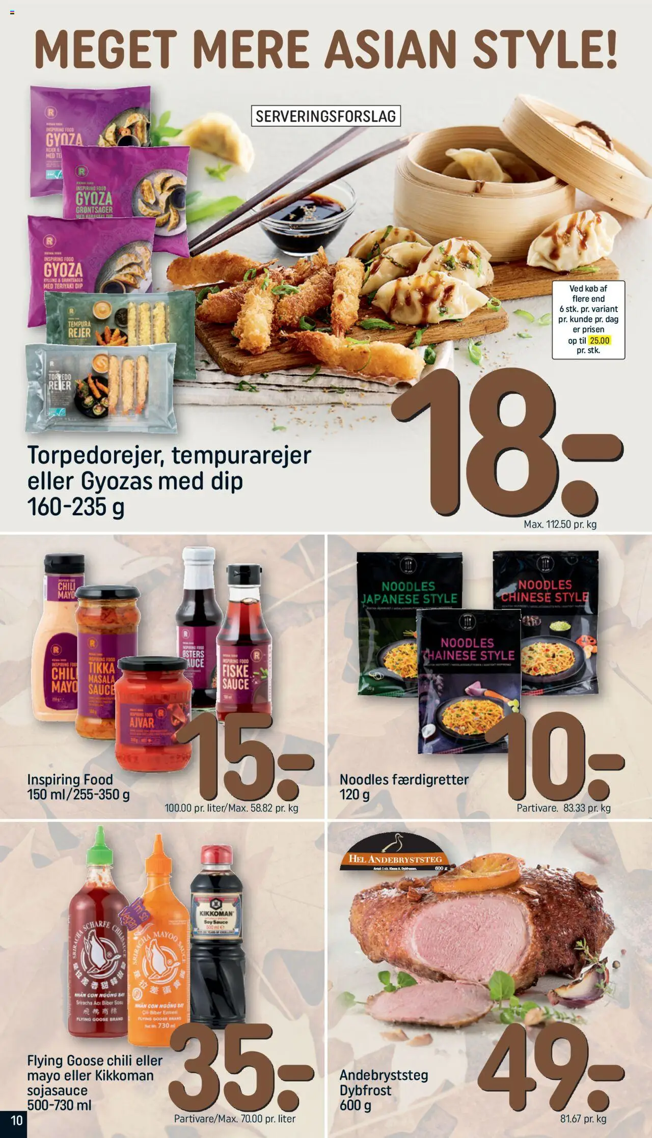 Rema 1000 tilbudsavis – gyldig fra 05.10.2025 | Side: 10 | Produkter: Te, Rejer