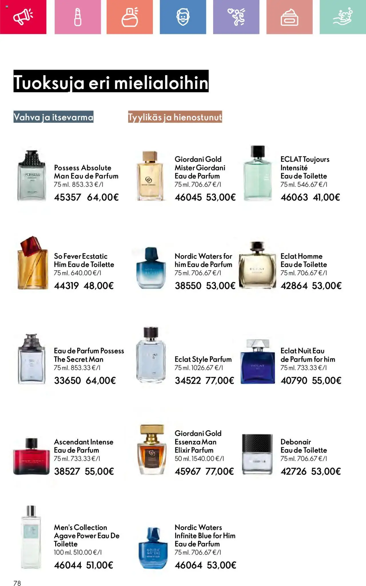  | Sivu: 78 | Tuotteet: Eau de toilette