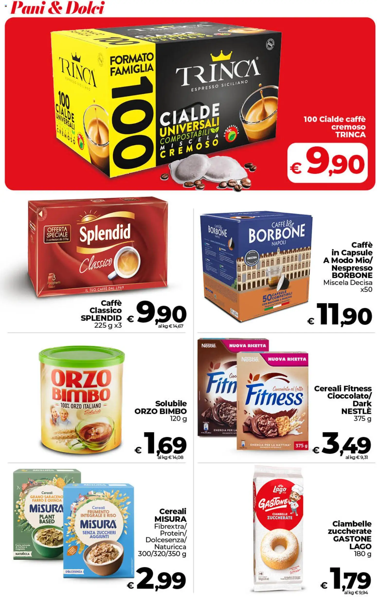 Volantino COOP del 07.04.2026 | Pagina: 30 | Prodotti: Caffè, Riso, Caffe in capsule, Farro