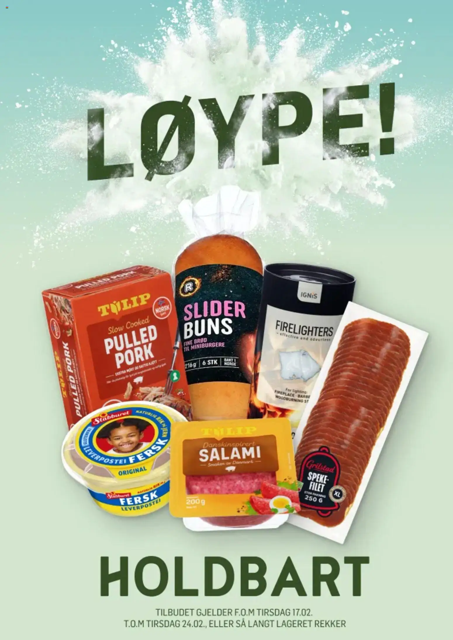 {H1} | Side: 1 | Produkter: Brød, Salami, Сушильные машины, Leverpostei