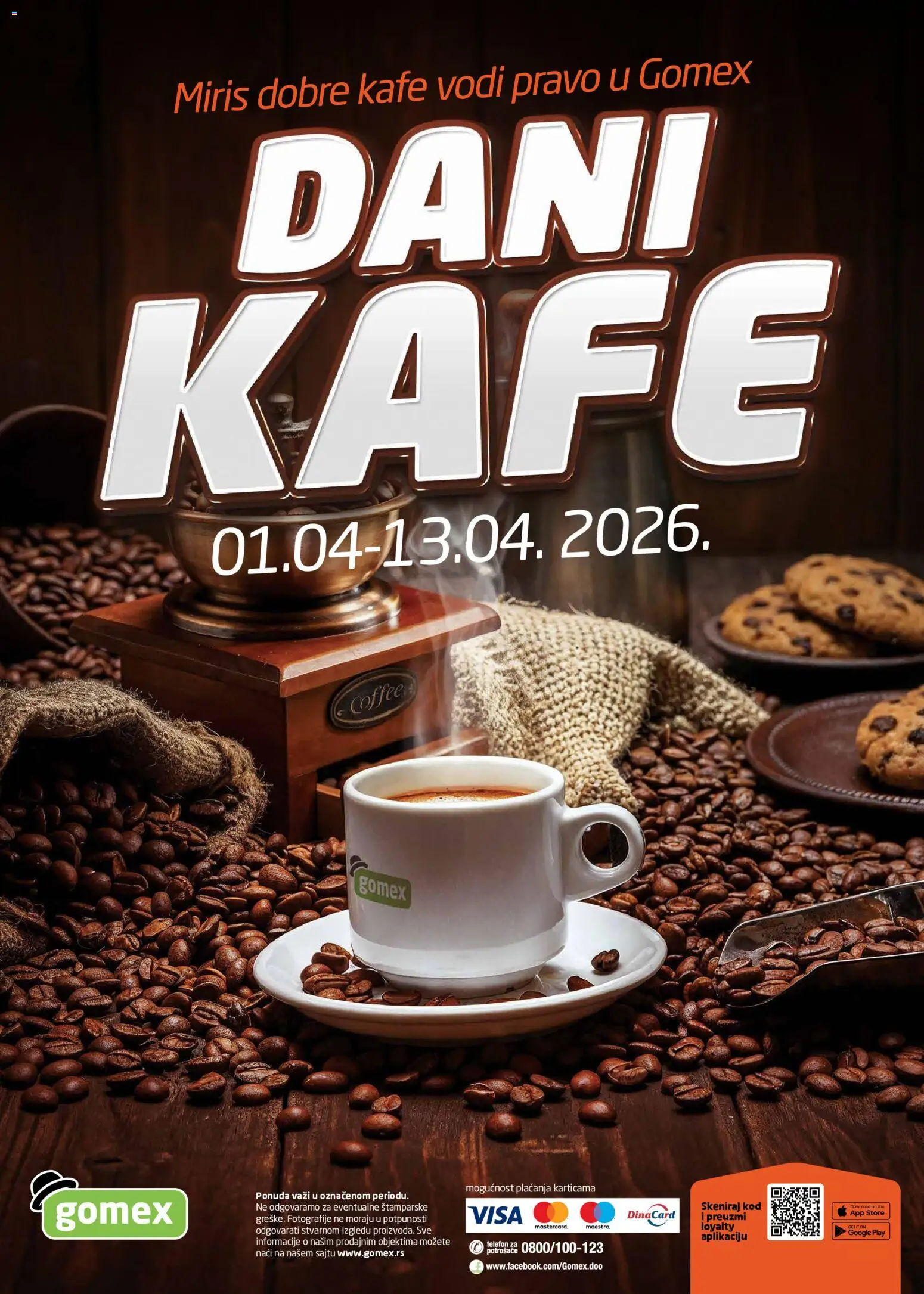 Gomex katalog - važi od 01.04.2026 | Strana: 1 | Proizvode: Telefon