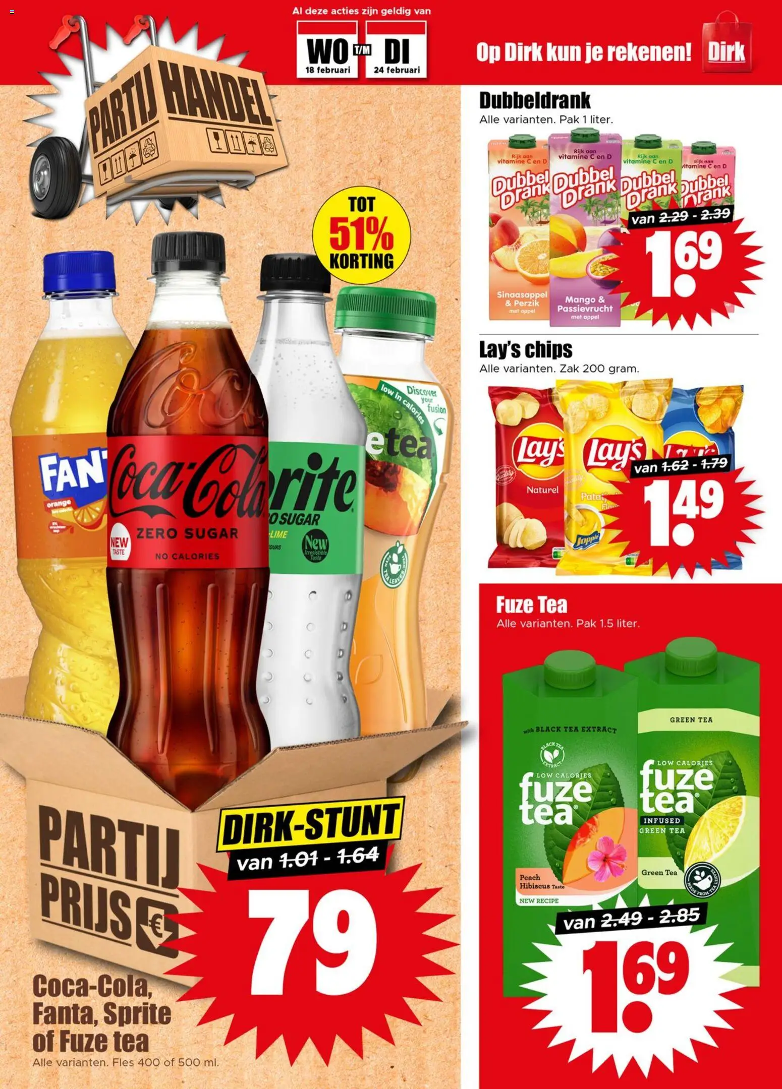 {H1} | Pagina: 18 | Producten: Chips, Fles, Sprite, Zak