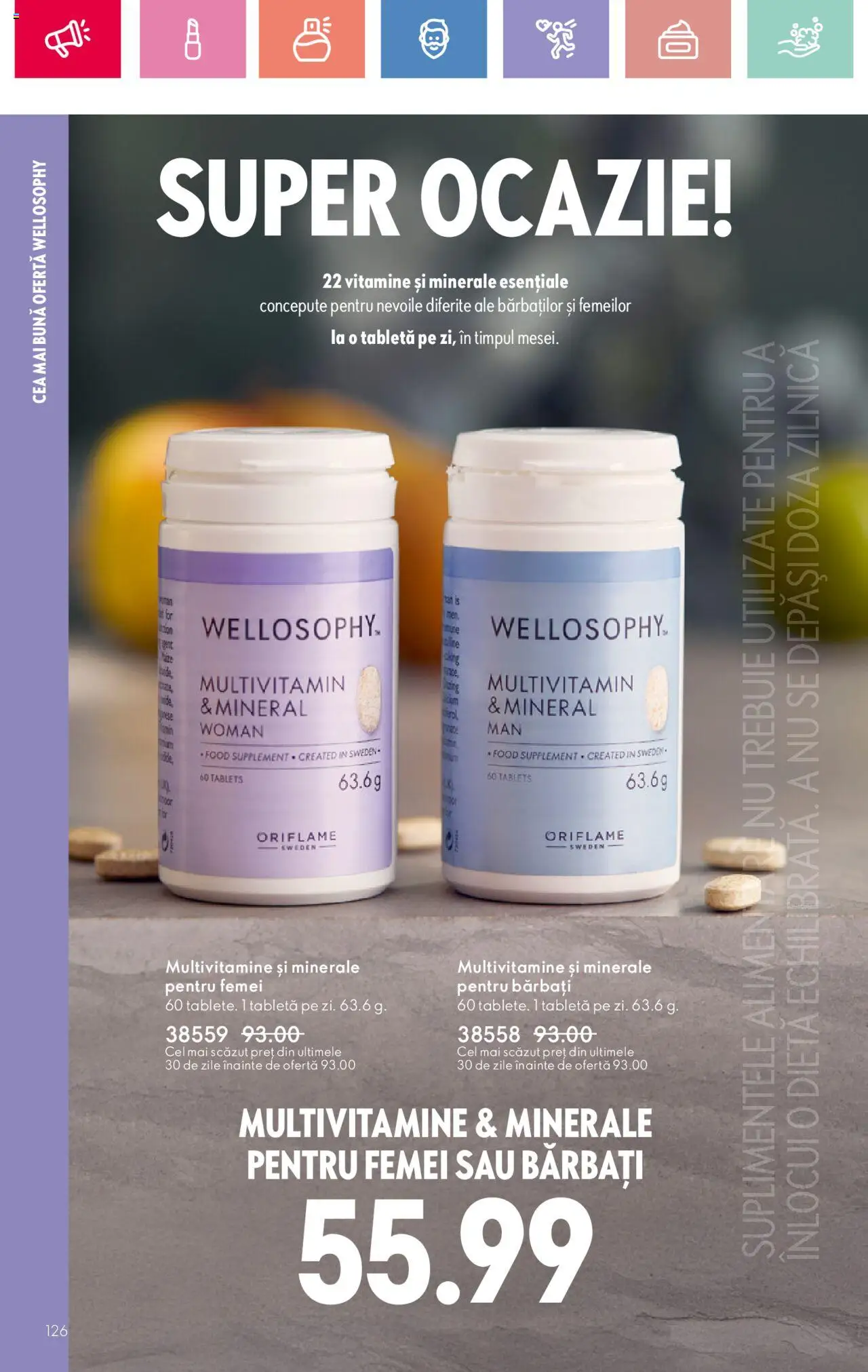 Oriflame catalog 11 2025 – valabil de la 27.07.2025 | Pagină: 126 | Produse: Tabletă