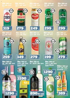 Family Diszkont Akciós újság - amely érvényes a következő dátumtól: 16.10.2025 | Oldal: 22 | Termékek: Lime, Cider, Bor, Sör
