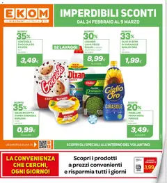 Anteprima del volantino Volantino Ekom	 valido a partire dal 24.02.2026