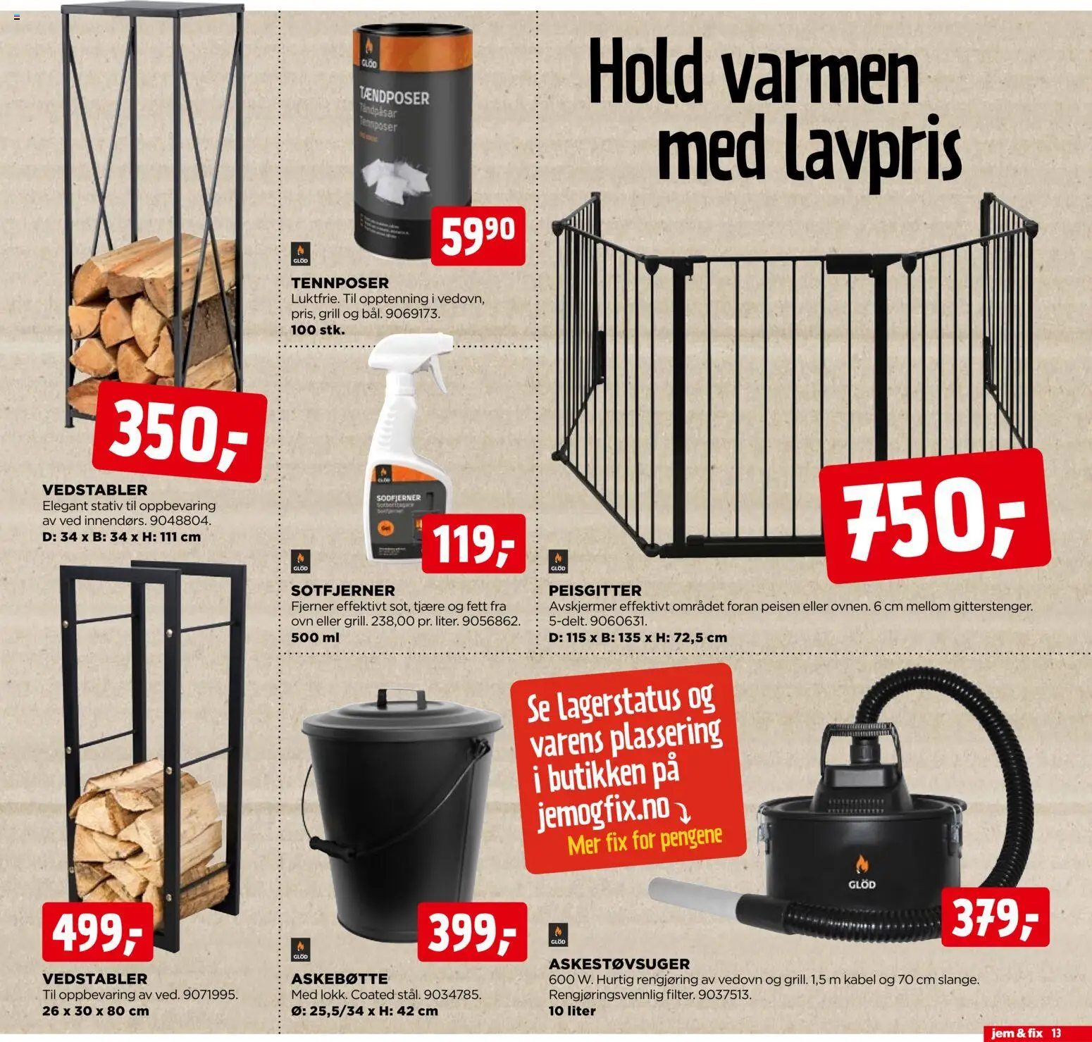 {H1} | Side: 13 | Produkter: Ovn, Grill, Coriandre, Суміш дитяча