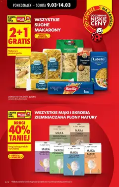Pogląd oferty "MAKARON SZLACHECKI, JAJECZNY KRAJANKA" - ważna od 09.03.2026 | Strona: 14