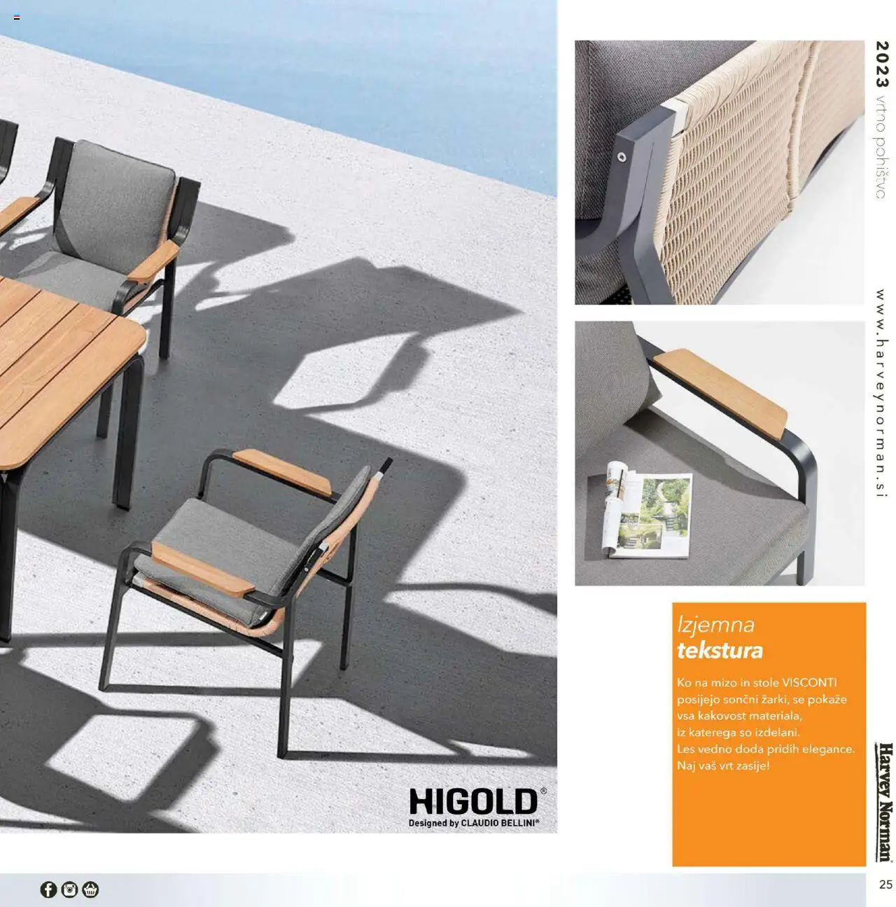 Harvey Norman - Katalog - Vrtno pohištvo │ velja od 01.03.2023 | Stran: 25