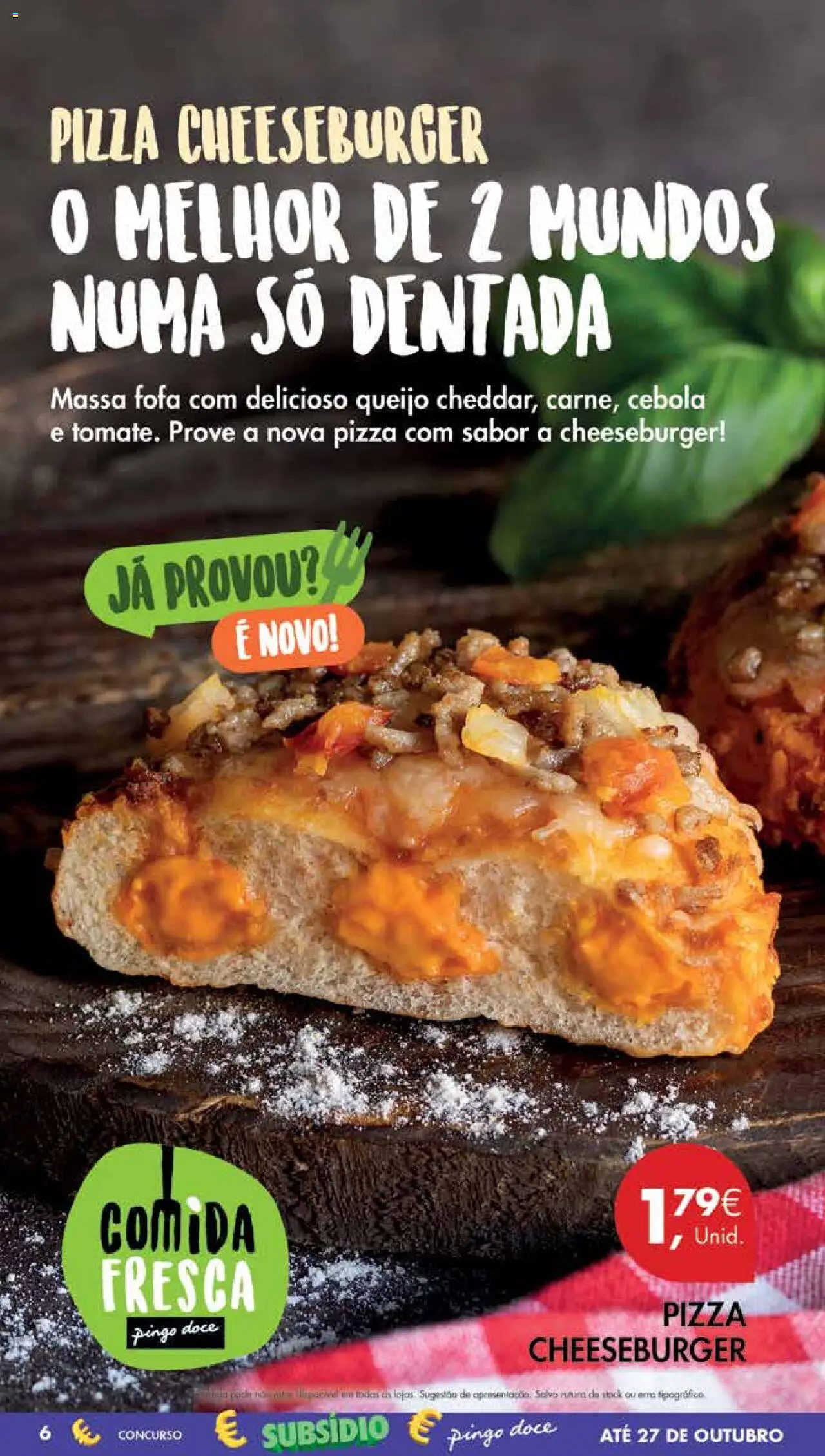 Pingo Doce Poupe Esta Semana Madeira │ válido de 14.10.2025 | Página: 6 | Produtos: Cebola, Queijo, Pizza, Massa