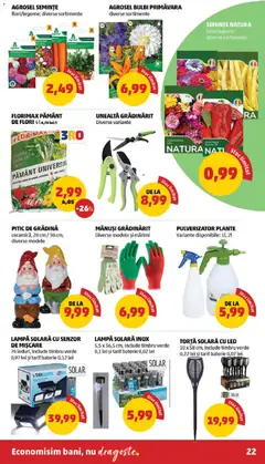 Ofertele PENNY valabile de la 11.02.2026 | Pagină: 22 | Produse: Mănuși, T cetveli, Babak, Lampă