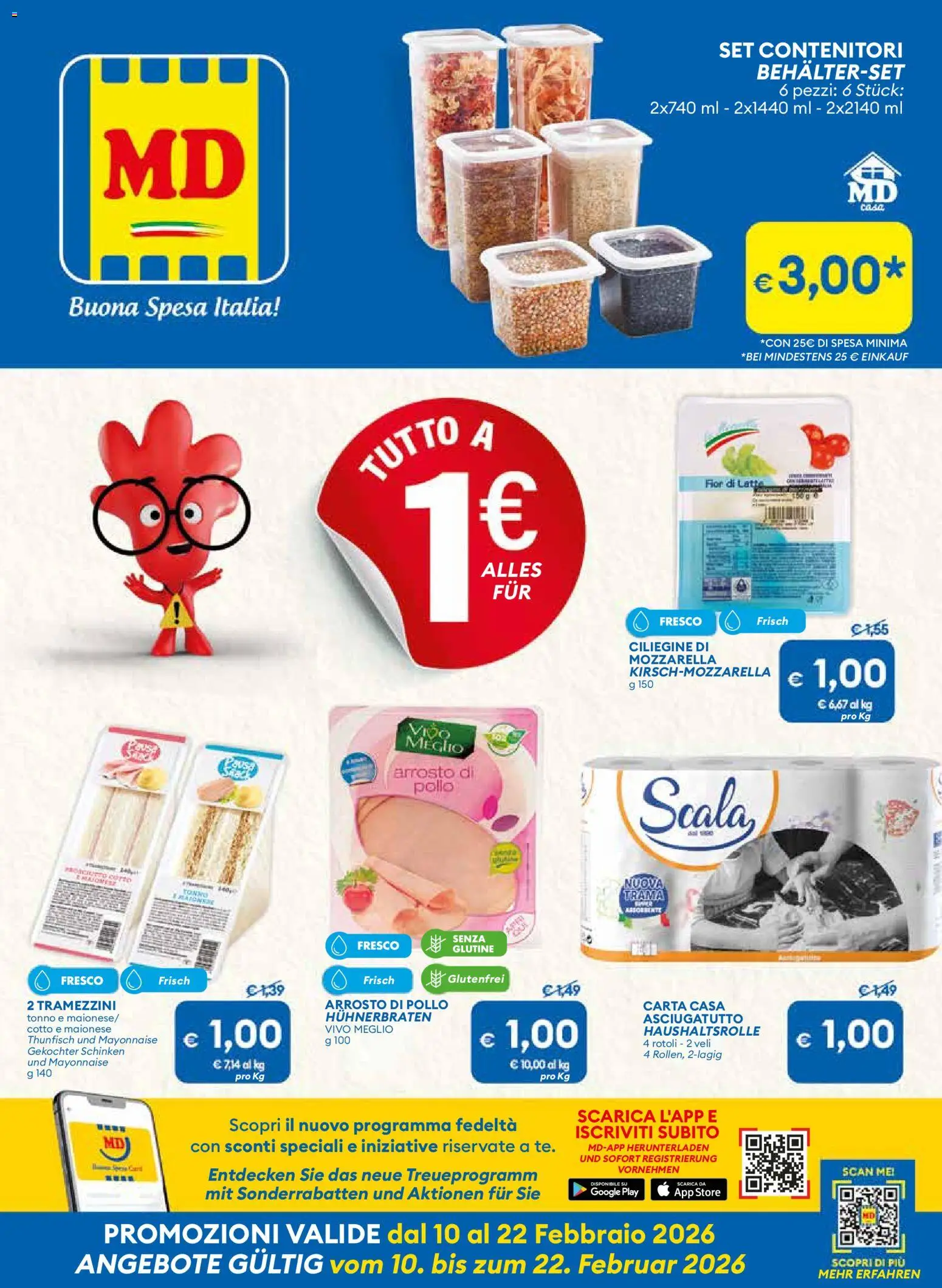 Volantino MD Discount del 10.02.2026 | Pagina: 1