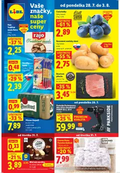 Lidl leták - náhľad platný od 28.07.2025