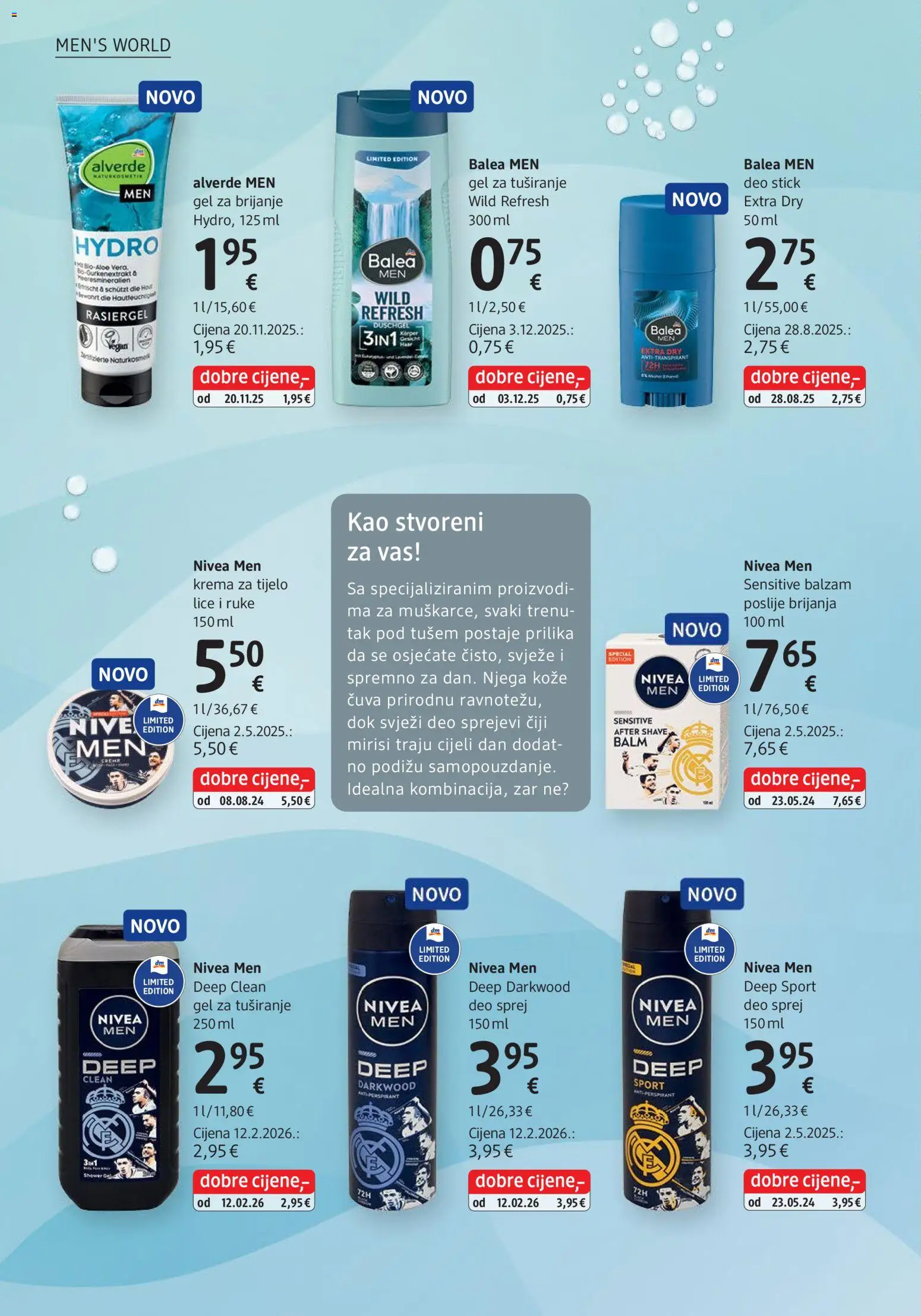 DM katalog | vrijedi od 01.03.2026 | Stranica: 18 | Proizvodi: Krema za tijelo, Gel za tuširanje, Krema, Nivea