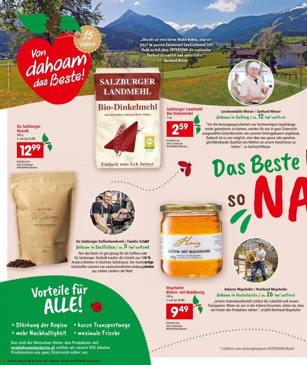 Interspar Flugblatt - Salzburg gültig ab 16.10.2025 | Seite: 9 | Produkte: Mühle
