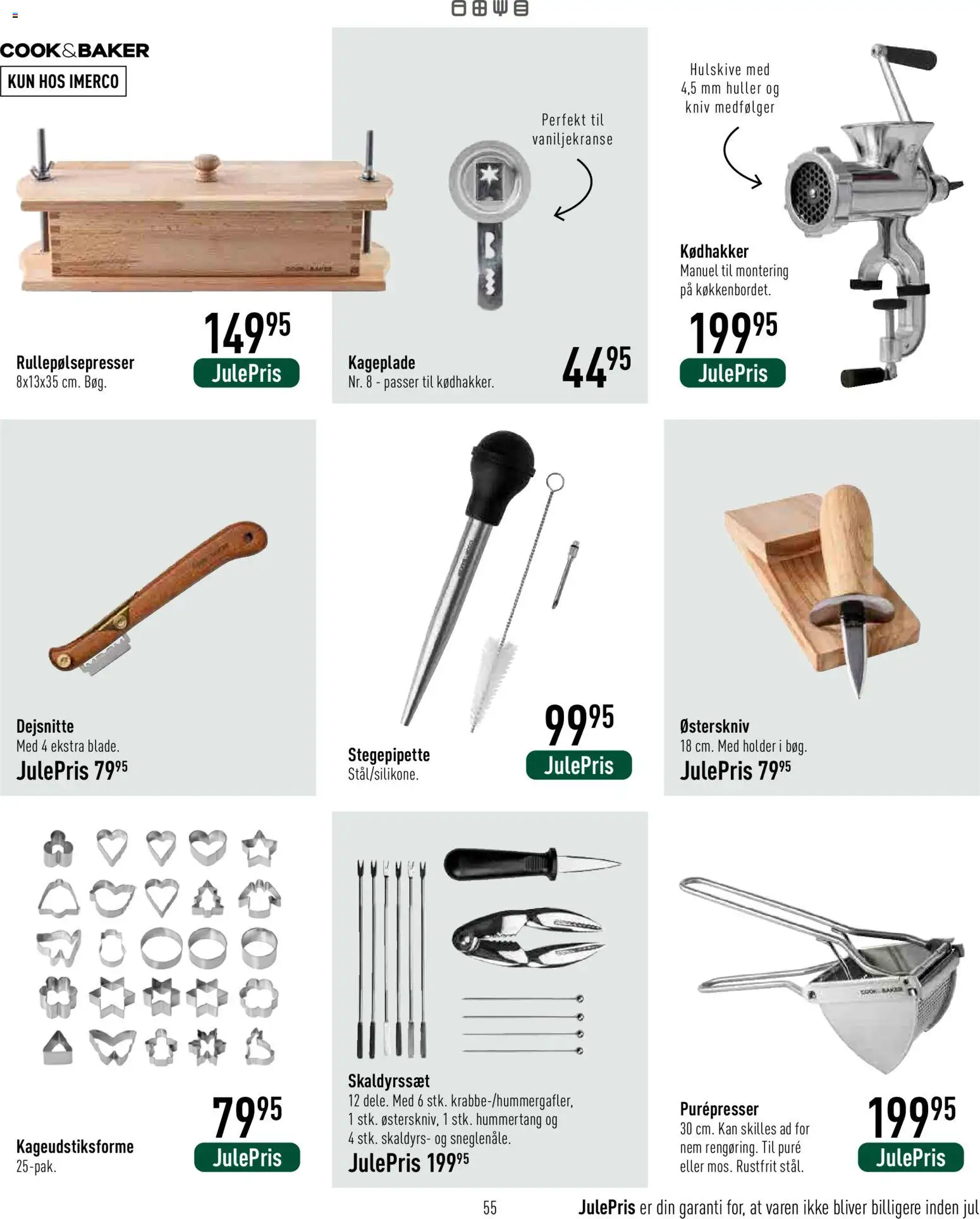 Imerco tilbudsavis – gyldig fra 07.11.2025 | Side: 55 | Produkter: Vaniljekranse