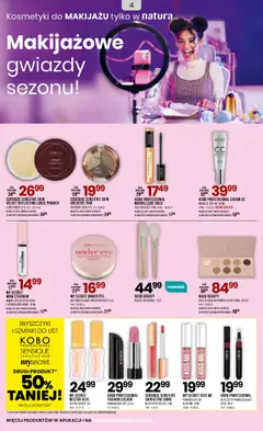 Drogerie Natura Gazetka od 03.09.2025 | Strona: 4 | Produkty: Pędzel, Pomadka, Błyszczyk, Pomadka do ust
