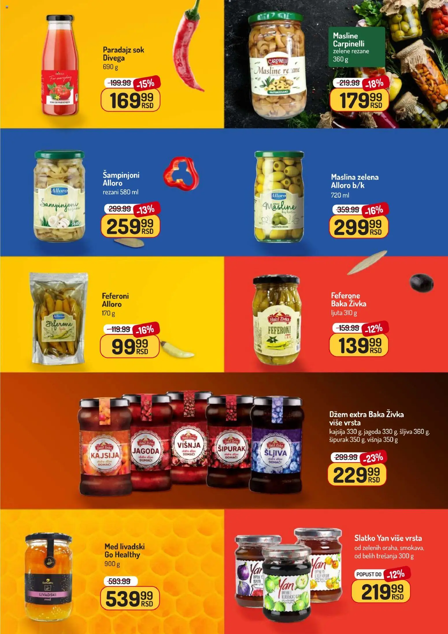 Aman katalog - važi od 10.11.2025 | Strana: 26 | Proizvode: Masline, Višnja, Šljiva, Sok