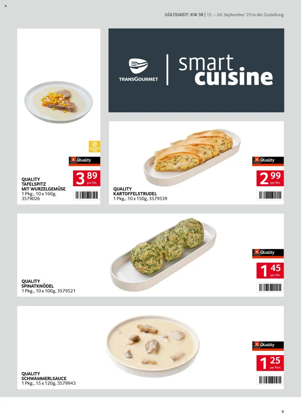 Transgourmet Zustellaktion gültig ab 14.09.2025 | Seite: 7