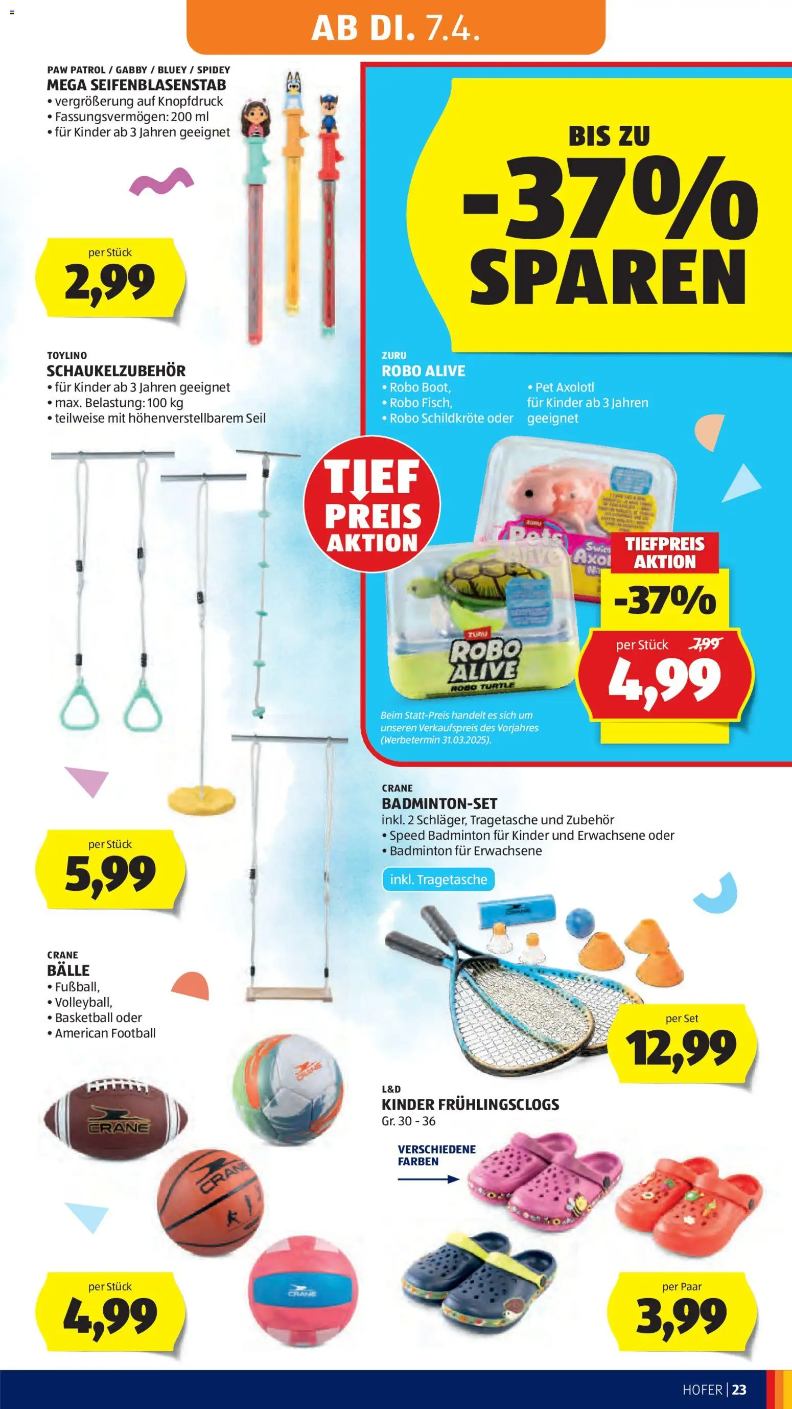 Hofer Flugblatt gültig ab 01.04.2026 | Seite: 27