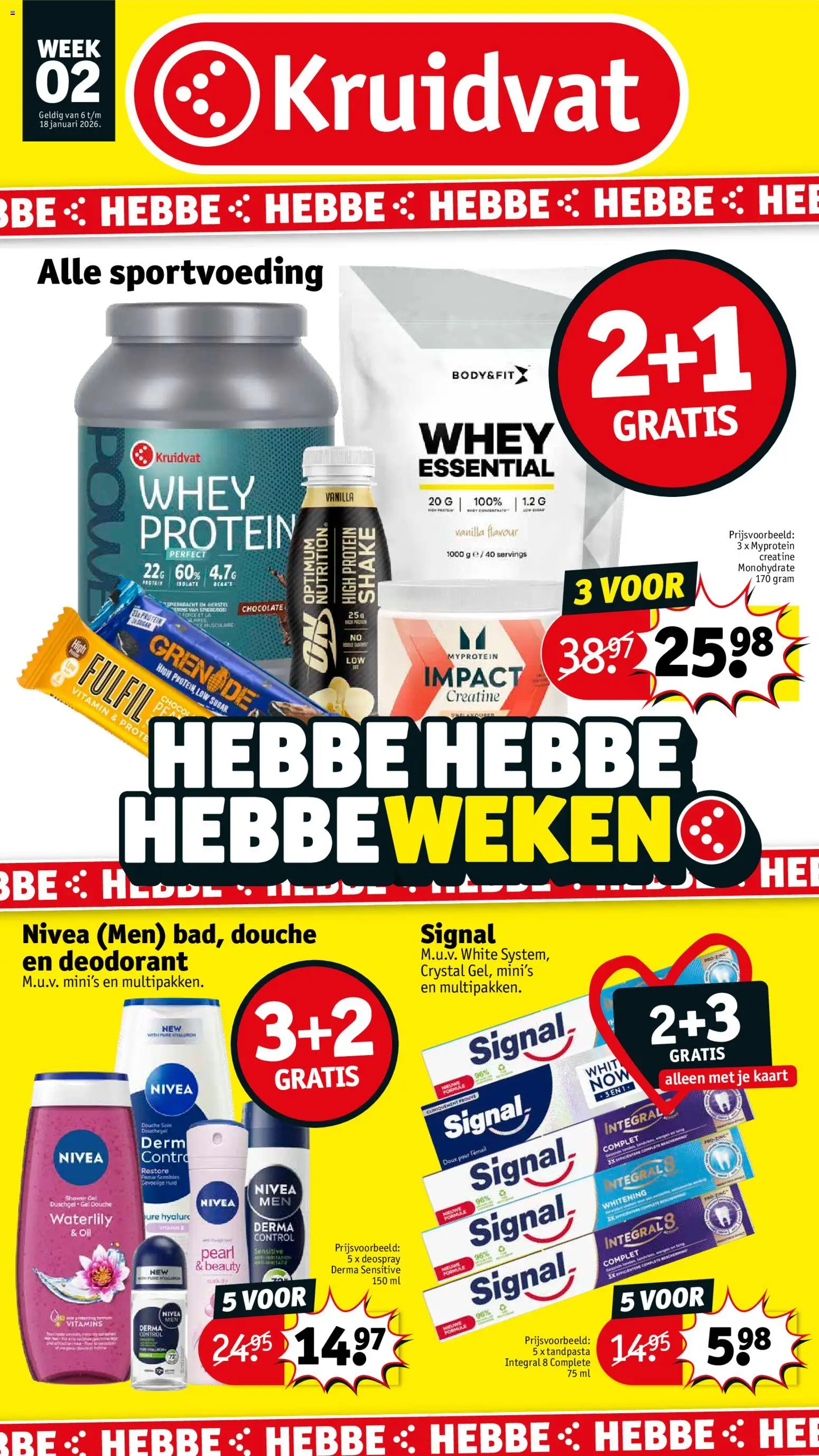 {H1} | Pagina: 1 | Producten: Whey, Gel, Deodorant, Tandpasta