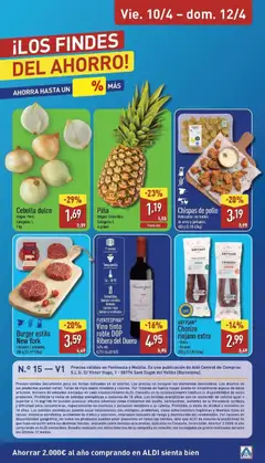 Vista previa Cebolla dulce, Origen: Perú. Categoría: I. 1 kg válido desde el 06.04.2026 | Página: 29