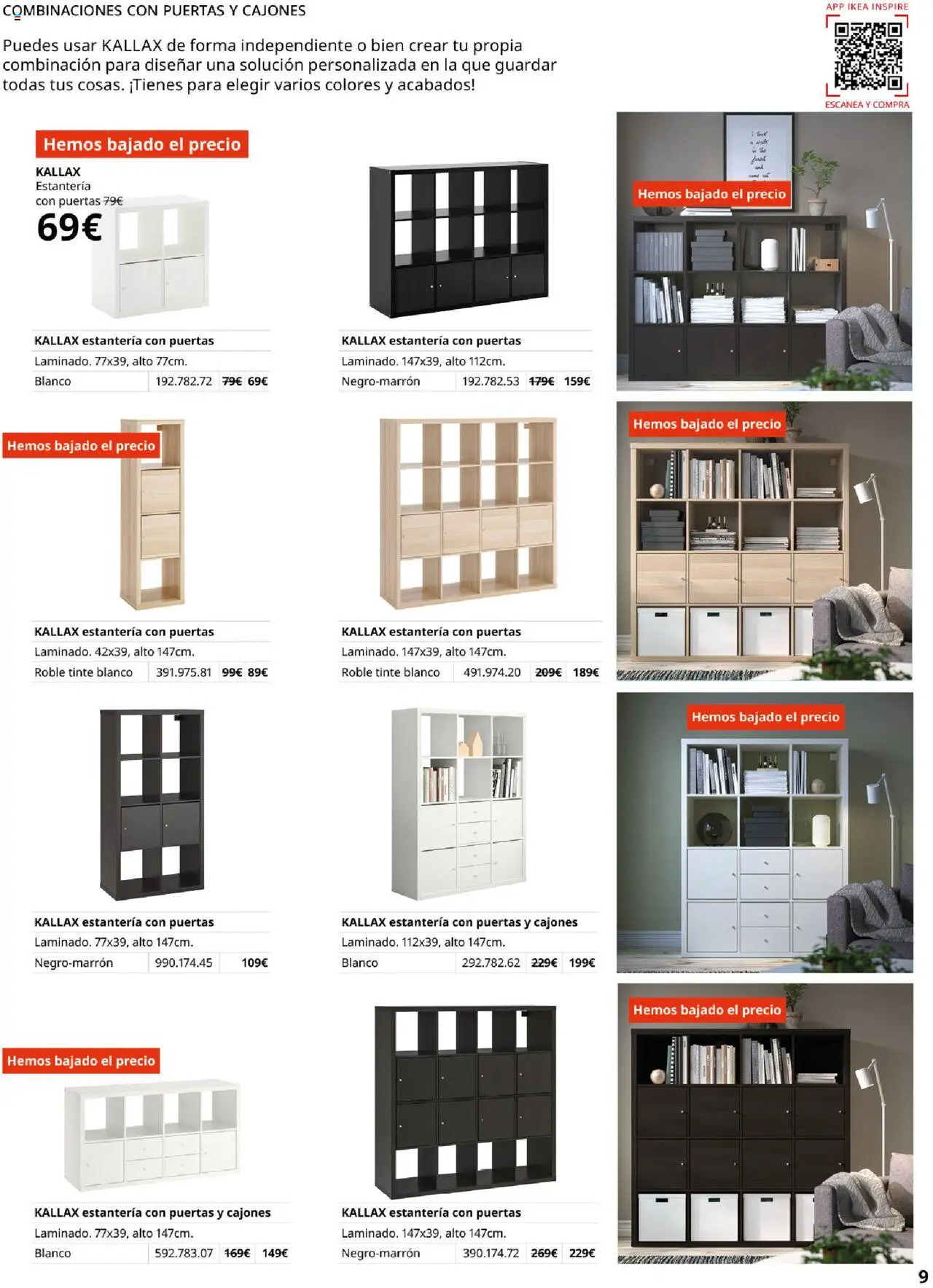 Catálogo IKEA Kallax │ válido desde el 04.02.2025 | Página: 9 | Productos: Tinte