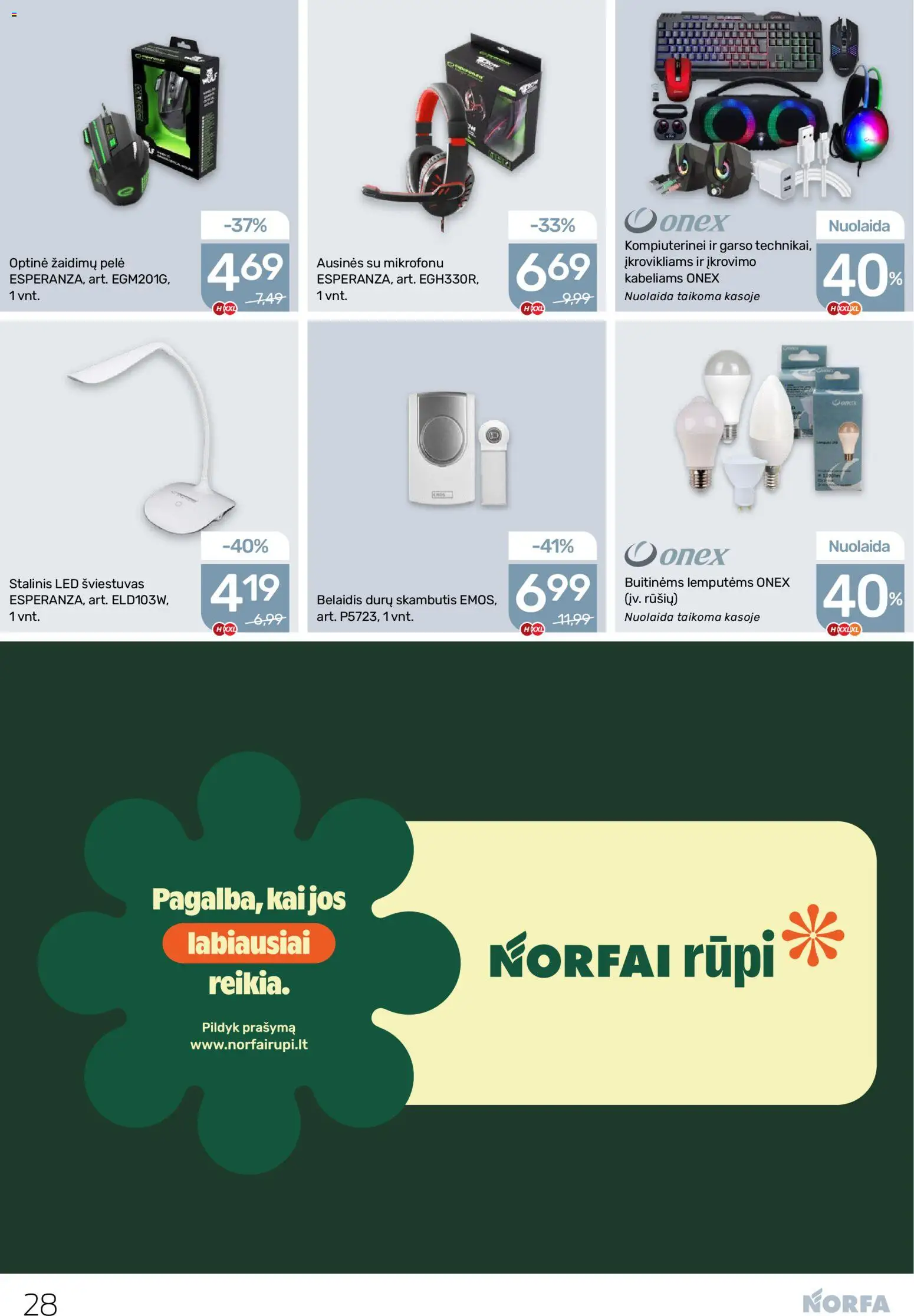 NORFA akcijos nuo 22.01.2026 | Puslapis: 28