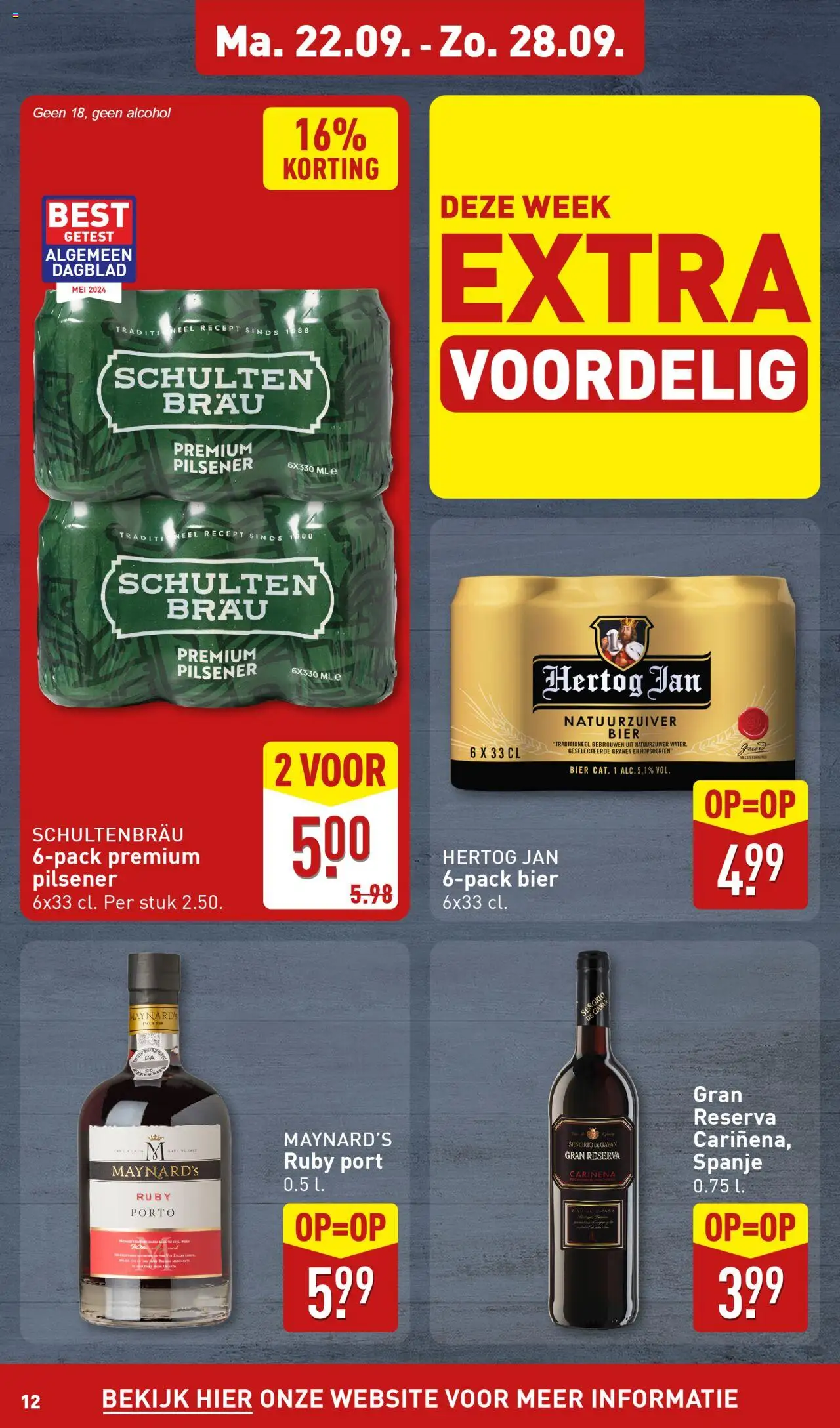  | Pagina: 12 | Producten: Bier, Granen, Alcohol