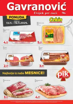 Katalog Gavranović - Pregled kataloga iz trgovine Gavranović, vrijedi od 13.11.2025 | Stranica: 5