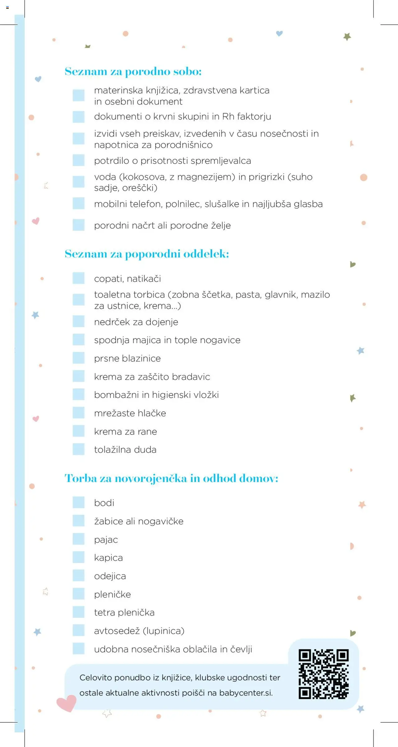 Baby center katalog nosečka │ velja od 01.07.2025 | Stran: 5 | Izdelki: Higienski vložki, Majica, Nogavice, Cevlji