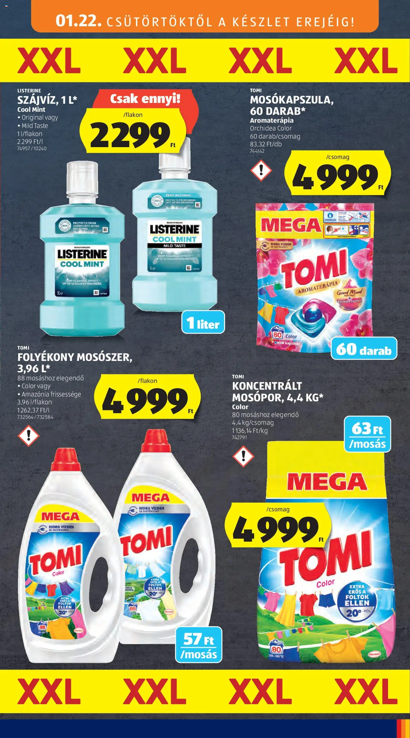 Aldi akciós ujság - amely érvényes a következő dátumtól: 22.01.2026 | Oldal: 11 | Termékek: Orchidea