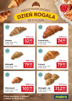 Pogląd oferty "Makro Gazetka - Dzień rogala" - ważna od 26.01.2026