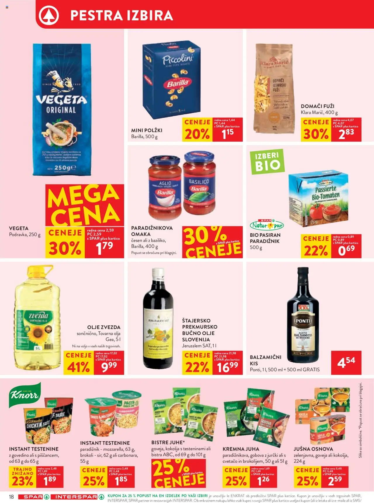 Spar katalog  27/25 │ velja od 02.07.2025 | Stran: 24 | Izdelki: Olje, Paradiznik, Omaka, Cesen