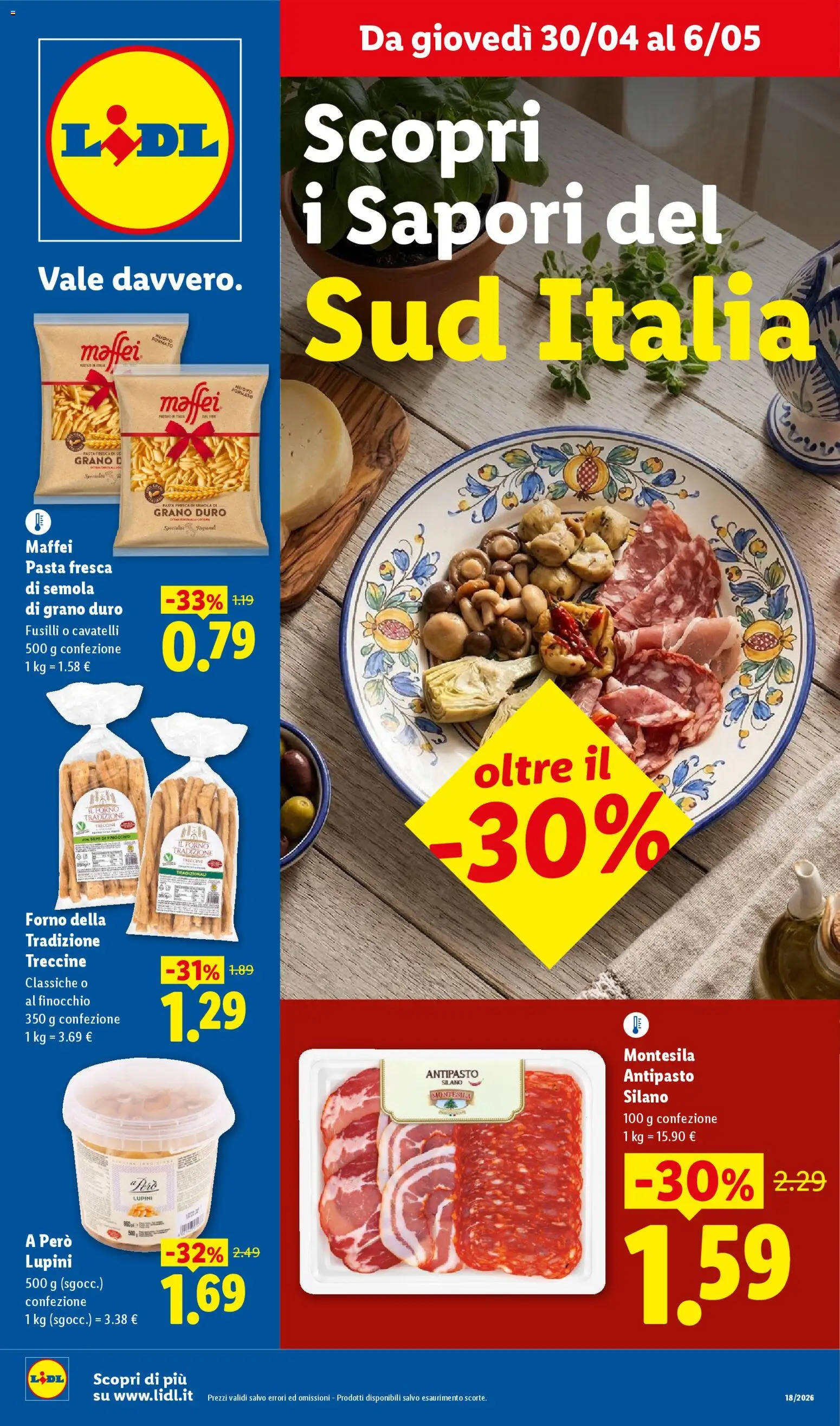 Volantino Lidl del 30.04.2026 | Pagina: 1