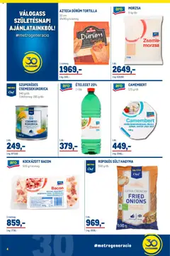 Metro akciós ujság - amely érvényes a következő dátumtól: 01.08.2025 | Oldal: 4