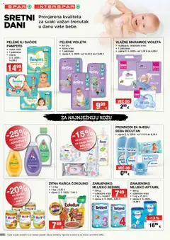 Sjaj vašeg doma Spar - Pregled kataloga iz trgovine Spar, vrijedi od 23.10.2025 | Stranica: 8 | Proizvodi: Pelene, Šampon, Gaćice, Violeta