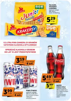 Pogląd oferty "ABC Gazetka" - ważna od 08.01.2026 | Strona: 2 | Produkty: Paluszki, Krakersy, Piwo