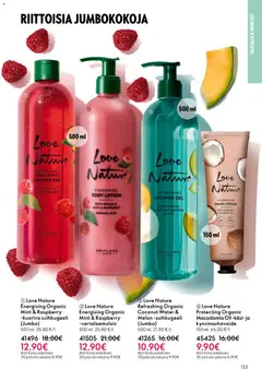 Oriflame-mainoslehti voimassa 10.12.2025 alkaen | Sivu: 133 | Tuotteet: Suihkugeeli