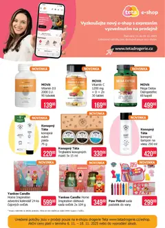 Náhled letáku Konopný Táta konopná zubní pasta 75 g, Konopná zubní pasta, 75 g od 06.11.2025 | Strana: 22 | Produkty: Yankee Candle, Tablet, Kalendář, Drogerie