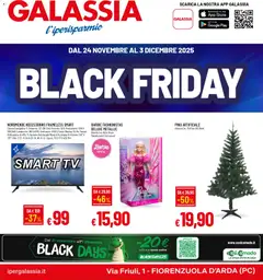 Anteprima del volantino Galassia - Black Friday valido a partire dal 24.11.2025