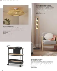 Tchibo Aktionen ab 01.11.2025 gültig | Seite: 146 | Produkte: Lampenschirm, Servierwagen