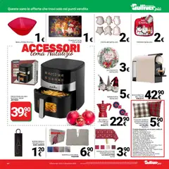 Anteprima del volantino Volantino Gulliver	 valido a partire dal 19.12.2025 | Pagina: 34 | Prodotti: Friggitrice ad aria, Borsa, Bottiglia, Tovaglia