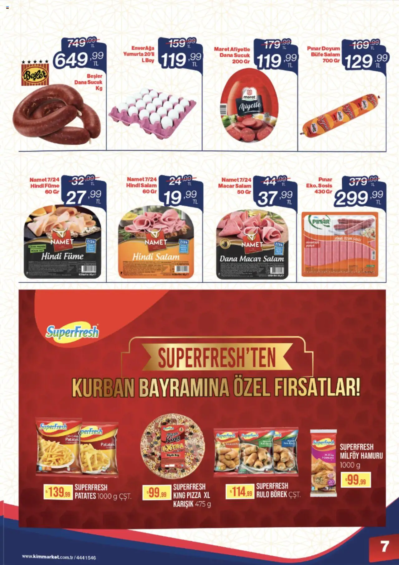 Kim Market Katalog - Ege Insert - 31.05.2025 tarihinden itibaren geçerlidir | Sayfa: 7 | Ürünler: Yumurta, Pizza, Sosis, Sucuk