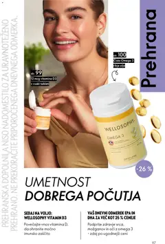Oriflame katalog akcije – veljaven od 29.10.2025 | Stran: 97 | Izdelki: Prehranska dopolnila, Olje