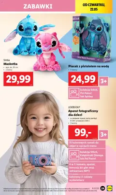 Lidl Katalog od 19.05.2025 | Strona: 35 | Produkty: Plecak, Konsola do gier, Karta pamięci, Konsola