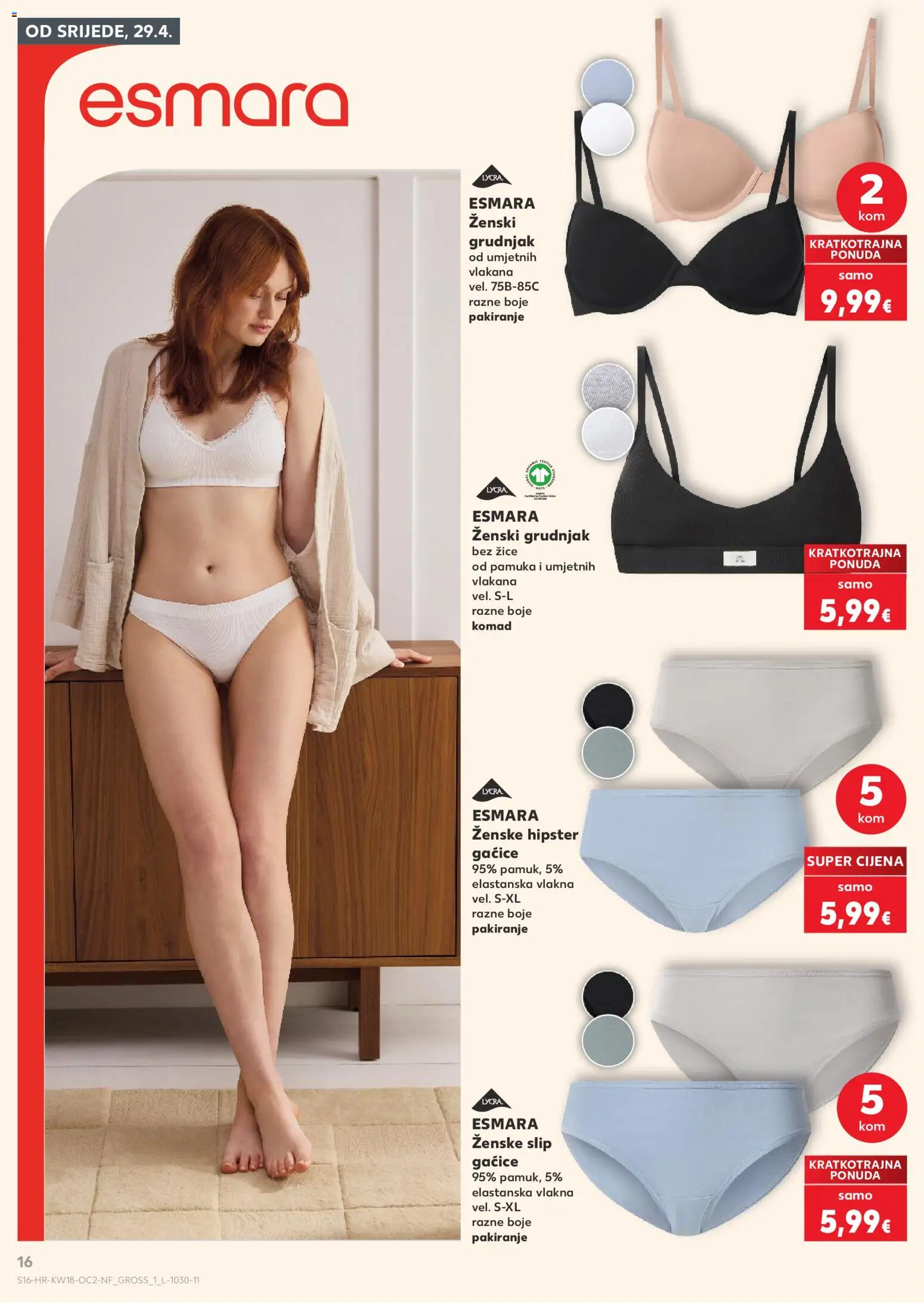 Kaufland HR akciós ujság - amely érvényes a következő dátumtól: 29.04.2026 | Oldal: 16