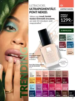 Avon akciós ujság - amely érvényes a következő dátumtól: 01.08.2025 | Oldal: 73 | Termékek: Púderecset, Púder, Ecset