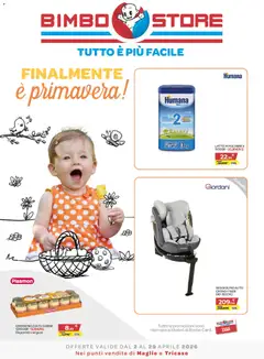 Anteprima del volantino Bimbo store volantino Maglie e Tricase valido a partire dal 02.04.2026