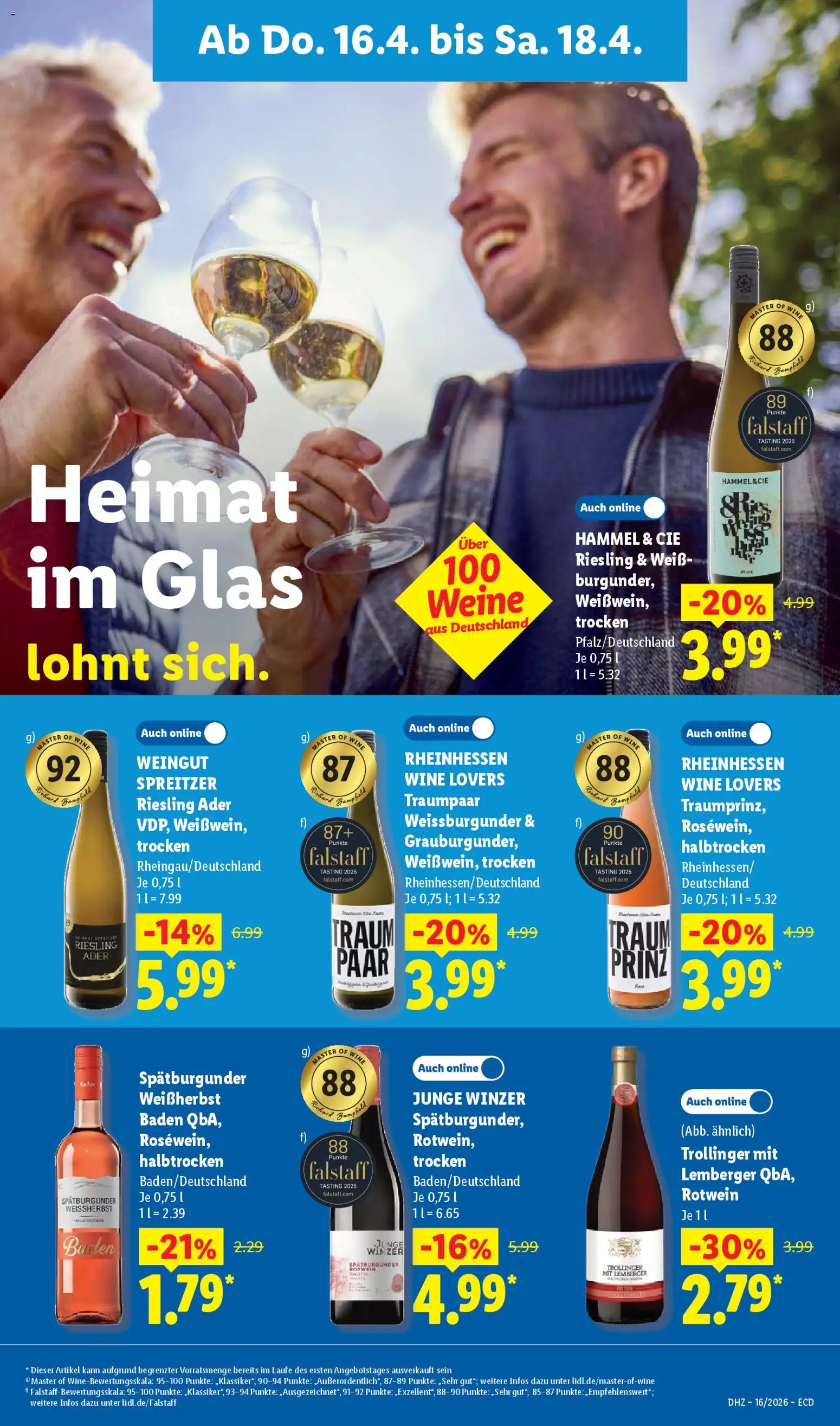 Lidl Prospekt – gültig ab 13.04.2026 | Seite: 59 | Produkte: Rotwein